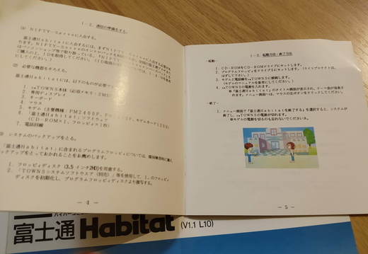 Fujitsu Habitat V1.1 L11 Booklet Pages 4 & 5