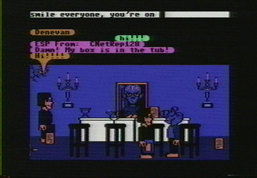Habitat 1988 end of beta test party footage VHS UT 001014