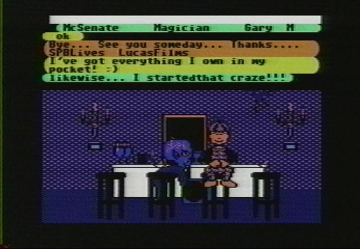 Habitat 1988 end of beta test party footage VHS UT 003954