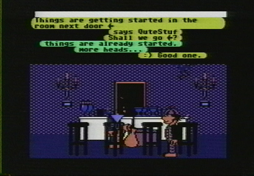 Habitat 1988 end of beta test party footage VHS UT 004494