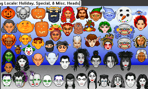 Holiday, Special, & Misc. Heads